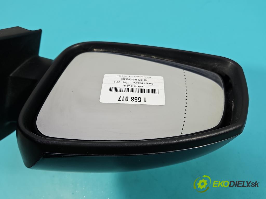 Renault Megane III 2008-2016 1.5 dci 86 HP manual 63 kW 1461 cm3 5- zrkadlo ľavé  (Kľučka dverí ostatné)