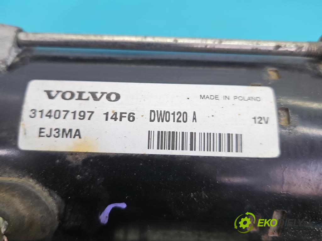 Volvo S90 II 2016- 2.0 T 320KM automatic 235 kW 1969 cm3 4- startér: 31407197 (Startér)