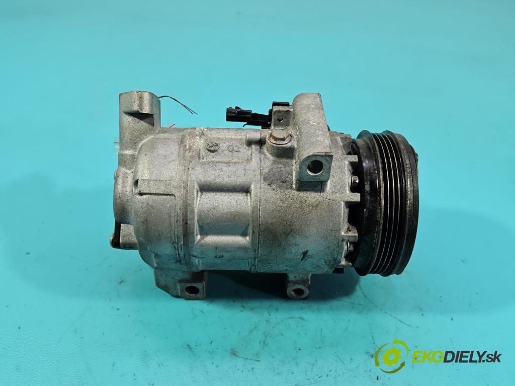 Renault Clio IV 2012-2020 1.2 16V 73 hp manual 54 kW 1149 cm3 5- Kompresor: klíma  (Kompresor klimatizace)