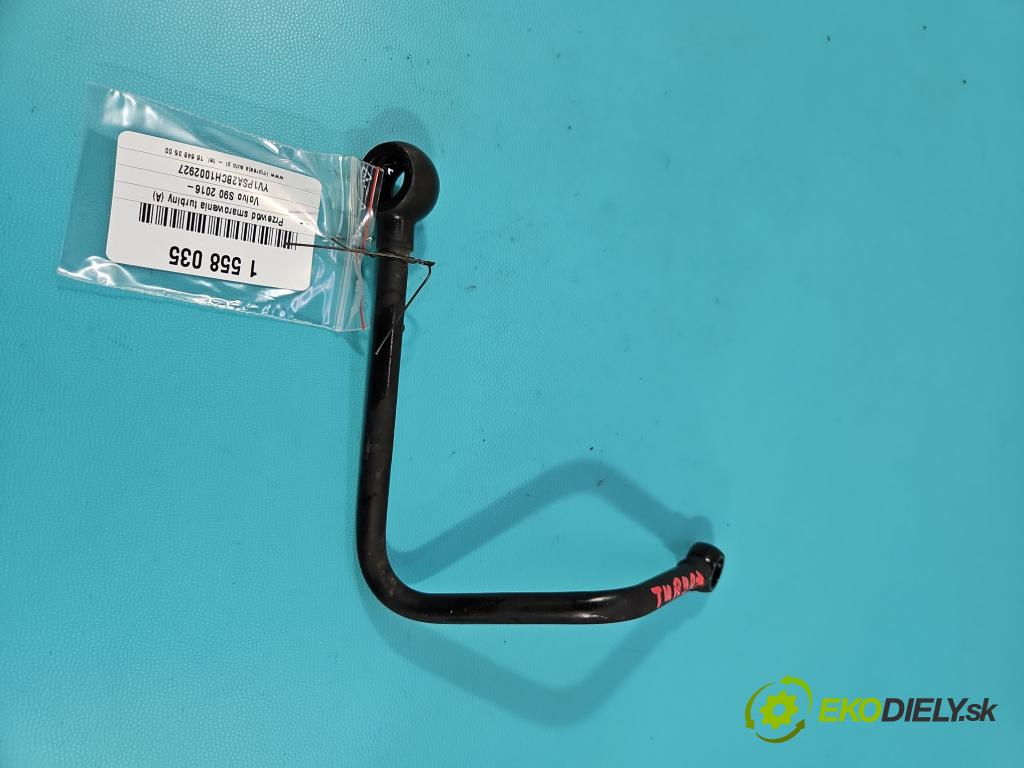 Volvo S90 II 2016- 2.0 T 320KM automatic 235 kW 1969 cm3 4- rúrka mazania turba