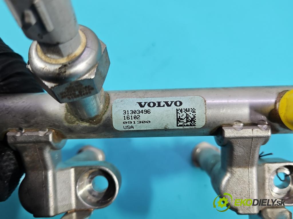 Volvo S90 II 2016- 2.0 T 320KM automatic 235 kW 1969 cm3 4- lišta vstřikovací 31303496 (Vstřikovací lišta)