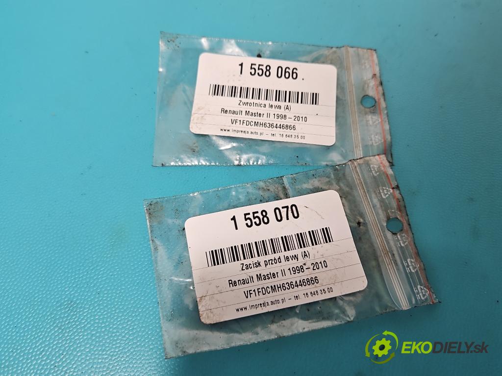 Renault Master II 1998-2010 2.5 dci 114 HP manual 84 kW 2463 cm3 5- náboj ľavé  (Náboj kolesa)