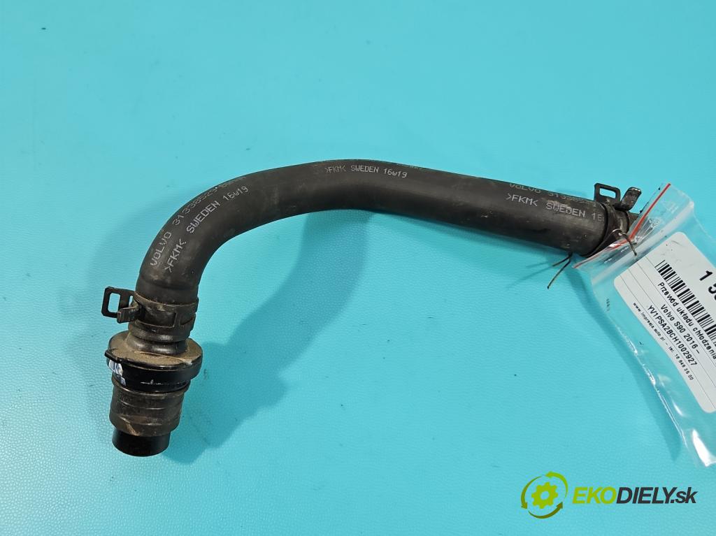 Volvo S90 II 2016- 2.0 T 320KM automatic 235 kW 1969 cm3 4- rúrka systému chladenia 31338529