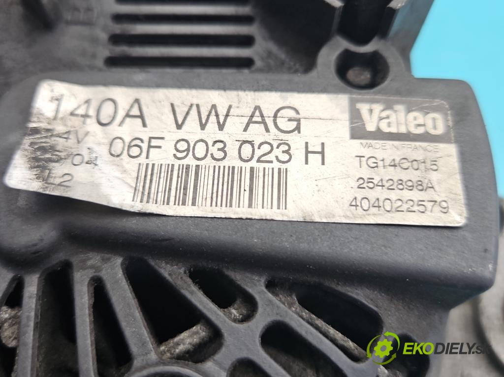 Audi A4 B6 2000-2004 1.9 tdi 116 hp manual 85 kW 1896 cm3 5- Alternator 06F903023H (Alternátor)