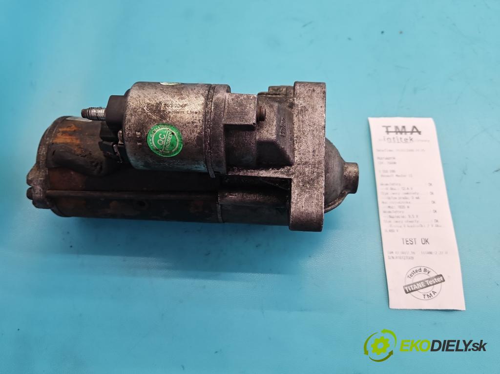 Renault Master II 1998-2010 2.5 dci 114 hp manual 84 kW 2463 cm3 5- startér: D7R53 (Startér)