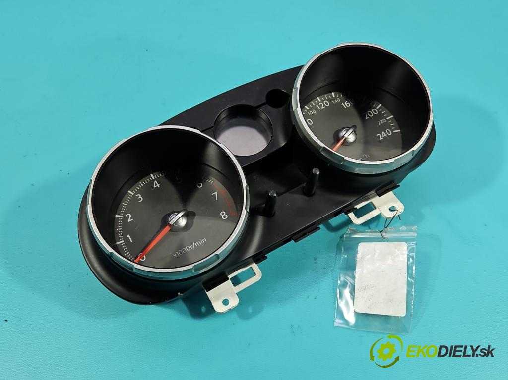 Nissan Qashqai I J10 2006-2013 1.6 16V 114 hp manual 84 kW 1598 cm3 5- Přístrojová deska JD01D 18N912B (Přístrojová deska)