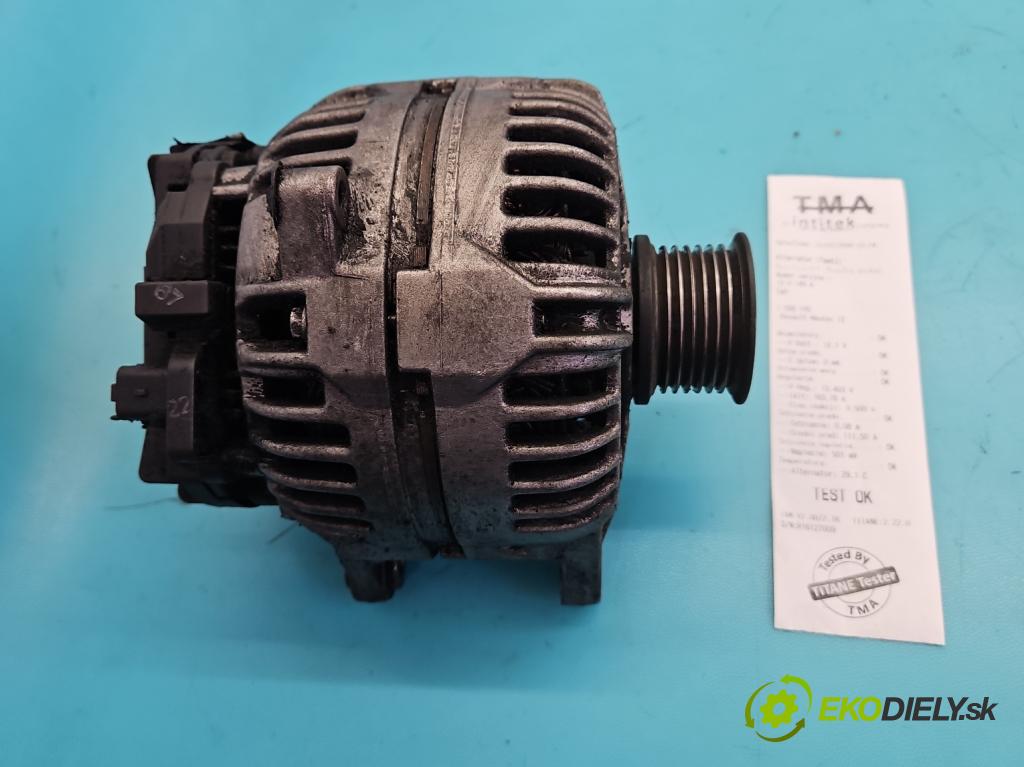 Renault Master II 1998-2010 2.5 dci 114 hp manual 84 kW 2463 cm3 5- Alternator 0986046260 (Alternátor)
