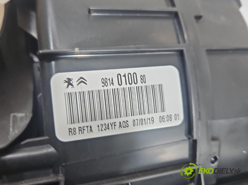 Peugeot 508 II 2018- 1.6 224 hp automatic 165 kW 1598 cm3 5- radiátor 9814010080 (Radiátor topení)