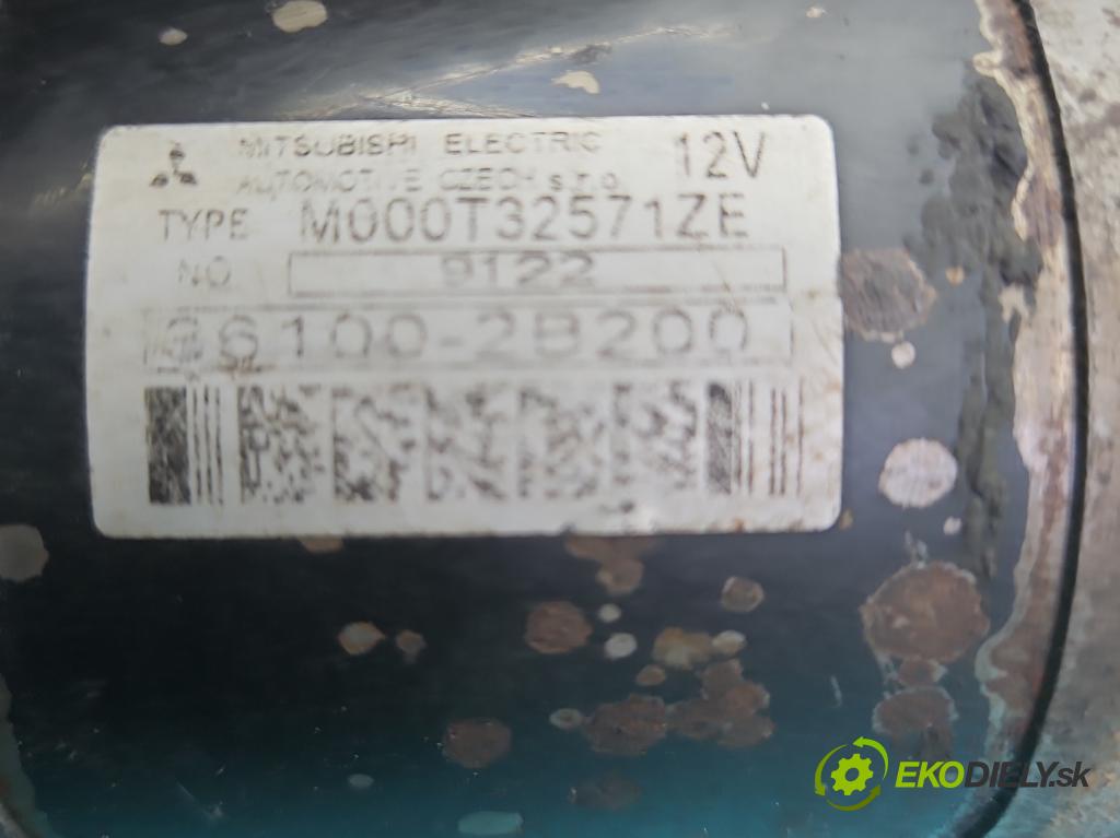 Hyundai I30 I 2007-2012 1.6 16V 126 hp manual 92.7 kW 1591 cm3 5- startér: M000T32571ZE (Startér)