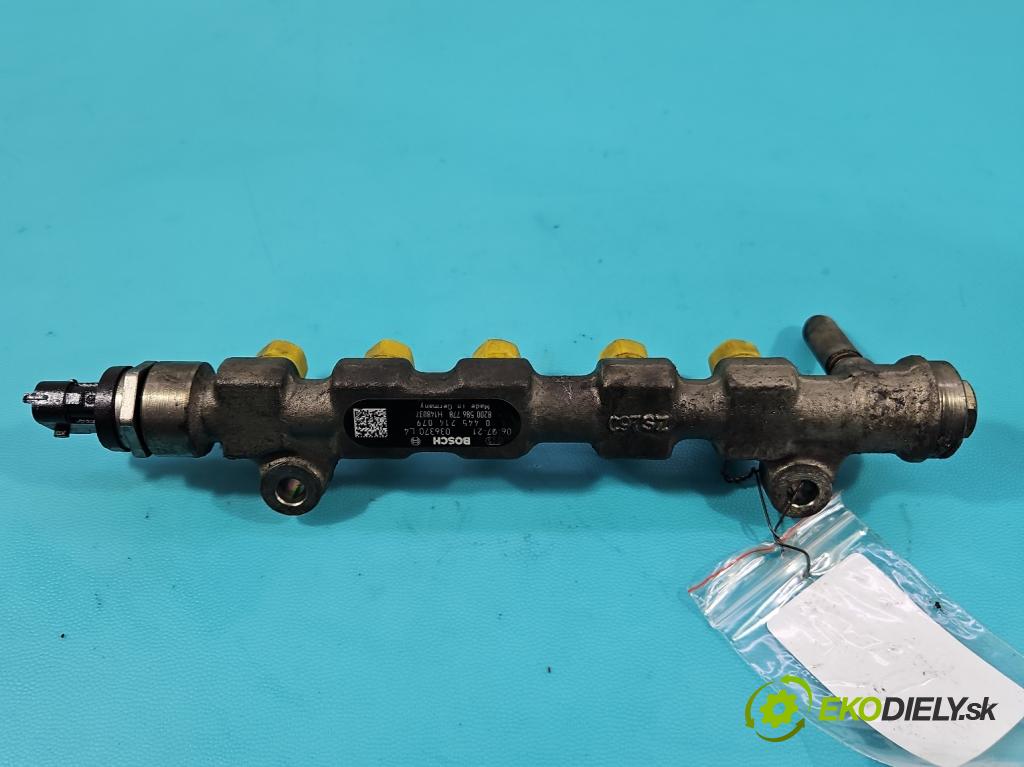 Renault Master II 1998-2010 2.5 dci 114 hp manual 84 kW 2463 cm3 5- lišta vstřikovací 0445214079 (Vstřikovací lišta)