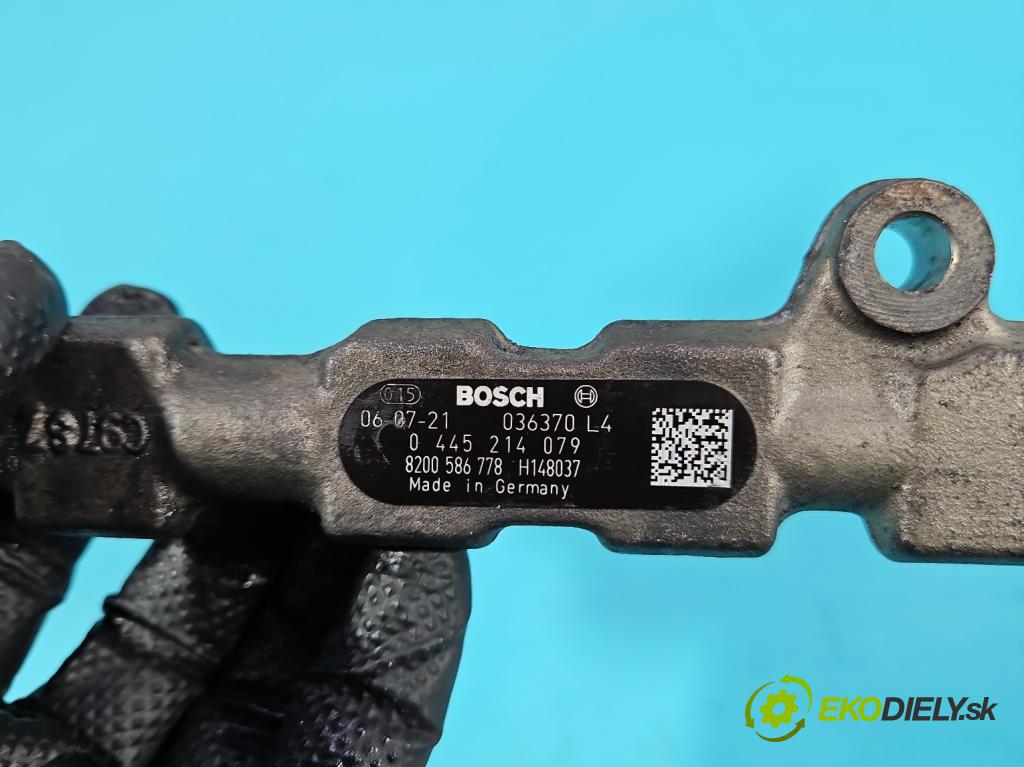 Renault Master II 1998-2010 2.5 dci 114 hp manual 84 kW 2463 cm3 5- lišta vstřikovací 0445214079 (Vstřikovací lišta)