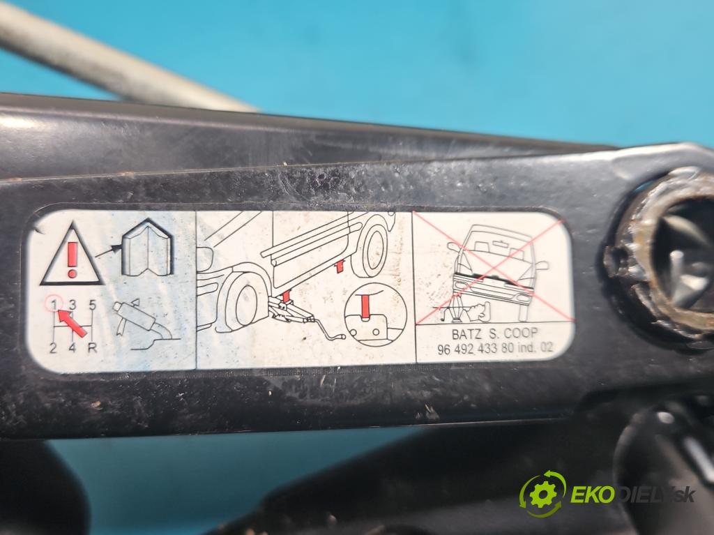 Citroen C4 Grand picasso I 2006-2013 2.0 16V 140 HP automatic 103 kW 1997 cm3 5- mechanizmus okna automobilovy 9656869180