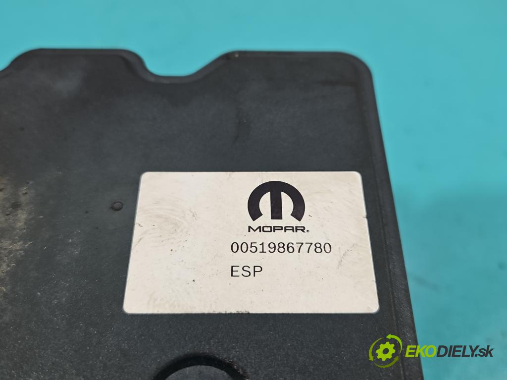 Fiat Tipo II 2015- 1.4 16V 95 HP manual 70 kW 1368 cm3 4- čerpadlo abs 0265956414 (Pumpa ABS)