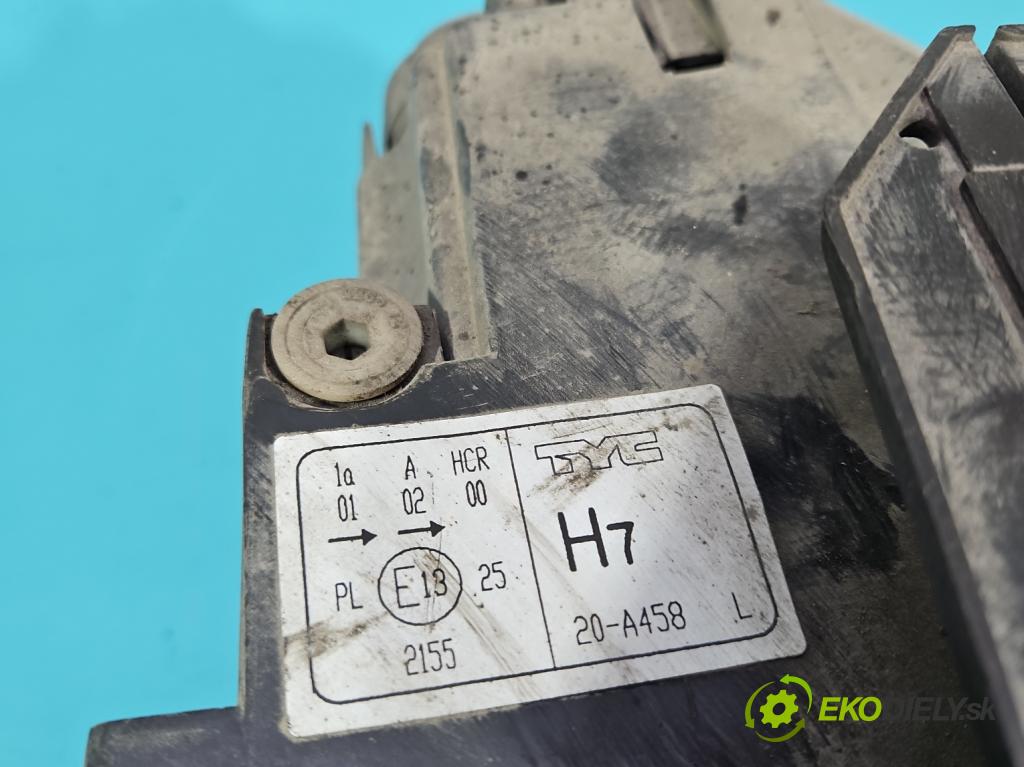 Audi A3 8P 2003-2012 2.0 tdi 140 HP manual 103 kW 1968 cm3 3- Reflektor: ľavý  (Kľučka dverí ostatné)