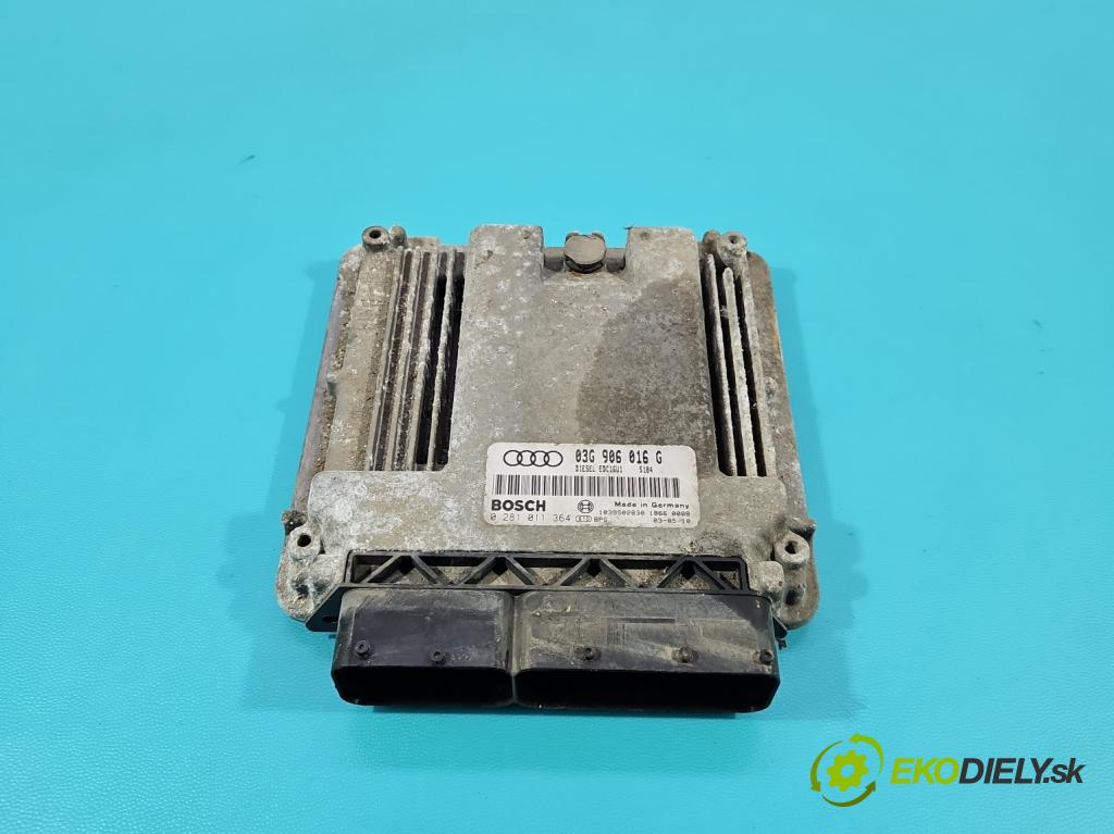 Audi A3 8P 2003-2012 2.0 tdi 140 HP manual 103 kW 1968 cm3 3- riadiaca jednotka motora 03G906016G