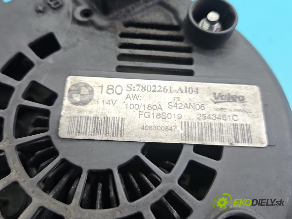 Bmw X3 E83 2003-2010 2.0d 177 HP manual 130 kW 1995 cm3 5- Alternator 7802261 (Alternátor)