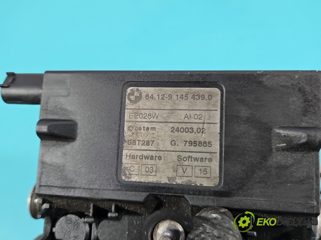 Bmw X3 E83 2003-2010 2.0d 177 HP manual 130 kW 1995 cm3 5- Ohrievač: voda: 795865 (Ohrievanie, ventilácia)