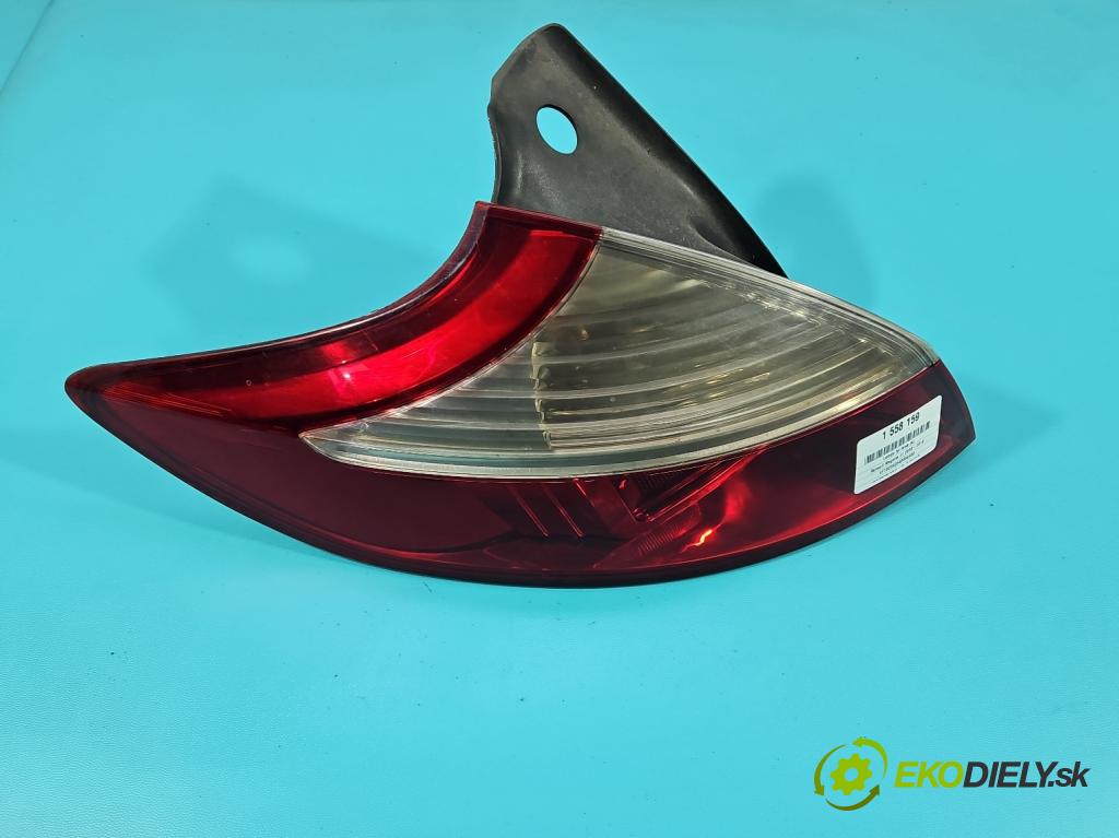 Renault Megane III 2008-2016 1.5 dci 86 HP manual 63 kW 1461 cm3 5- svetlo / reflektor zadné ľavé 265550007R (Kľučka dverí ostatné)