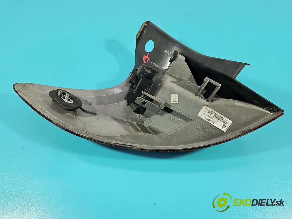 Renault Megane III 2008-2016 1.5 dci 86 hp manual 63 kW 1461 cm3 5- světlo zadní pravé 265500007R (Klika dveří ostatní)