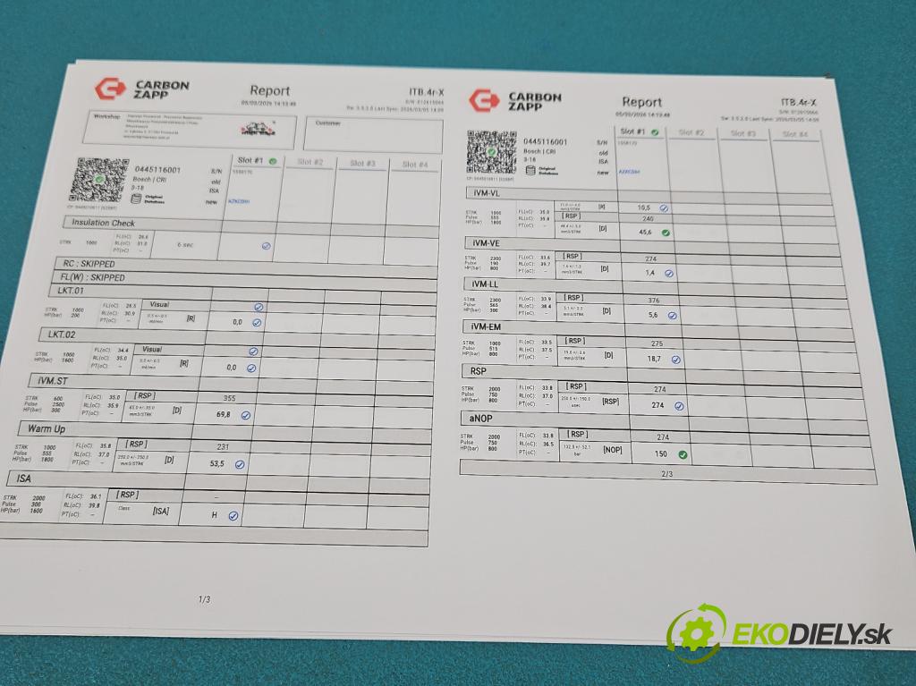 Bmw X3 E83 2003-2010 2.0d 177 HP manual 130 kW 1995 cm3 5- vstrek 0445116001 (Vstrekovač paliva)