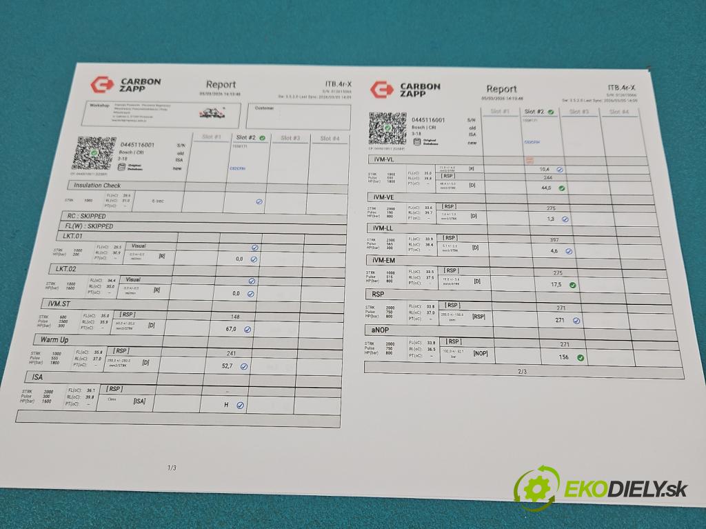 Bmw X3 E83 2003-2010 2.0d 177 HP manual 130 kW 1995 cm3 5- vstrek 0445116001 (Vstrekovač paliva)