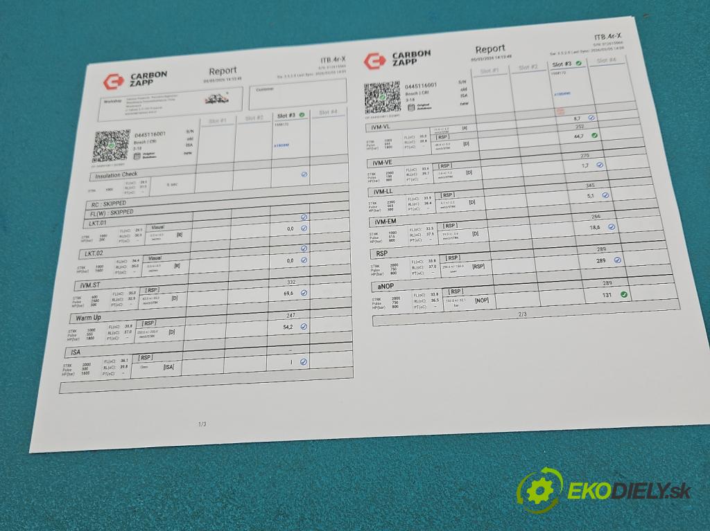 Bmw X3 E83 2003-2010 2.0d 177 HP manual 130 kW 1995 cm3 5- vstrek 0445116001 (Vstrekovač paliva)
