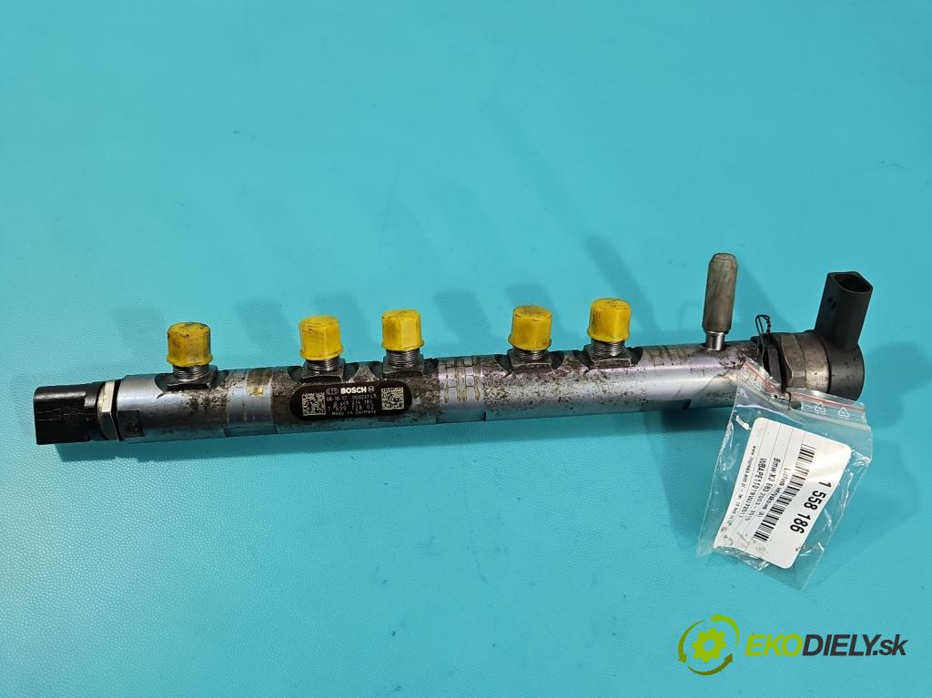 Bmw X3 E83 2003-2010 2.0d 177 hp manual 130 kW 1995 cm3 5- lišta vstřikovací 0445214183 (Vstřikovací lišta)