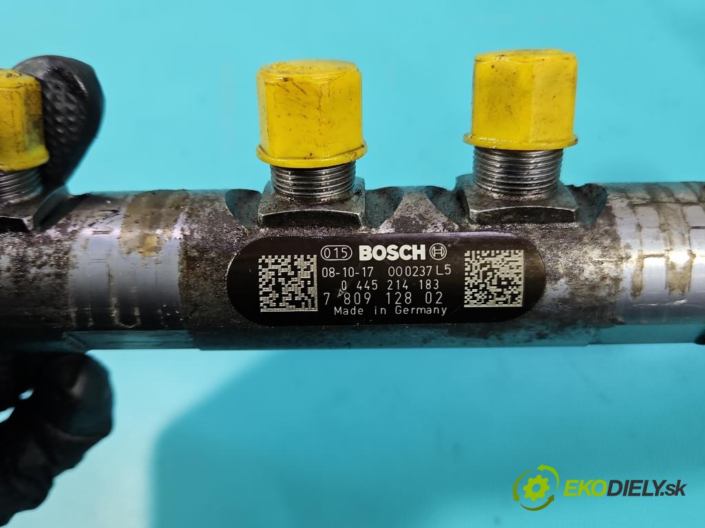 Bmw X3 E83 2003-2010 2.0d 177 hp manual 130 kW 1995 cm3 5- lišta vstřikovací 0445214183 (Vstřikovací lišta)