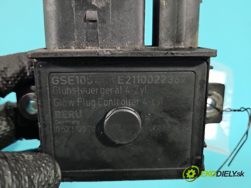 Bmw X3 E83 2003-2010 2.0d 177 HP manual 130 kW 1995 cm3 5- Relé: svíčky: zařicích: 0522120703 (Relé)