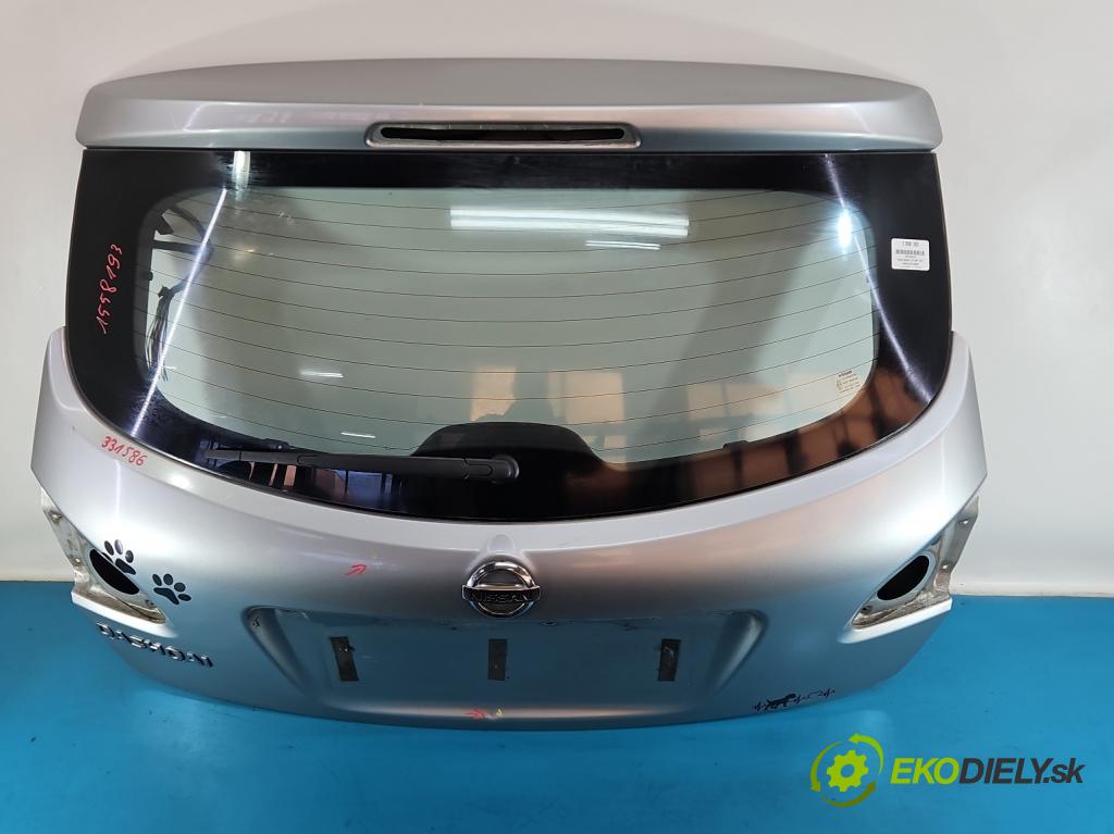 Nissan Qashqai I J10 2006-2013 1.6 16V 114 hp manual 84 kW 1598 cm3 5- zadní kufrové dveře  (Zadní kapota (kufr))