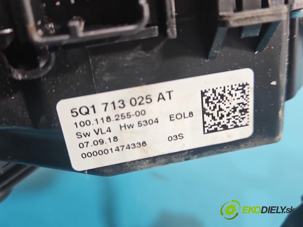 Skoda Octavia III 2013- 2.0 TSI 190 HP automatic 140 kW 1984 cm3 5- Páka: Změny: stupeň,rýchlosť 5Q1713025AT (Rýchlostná páka (kulisa))