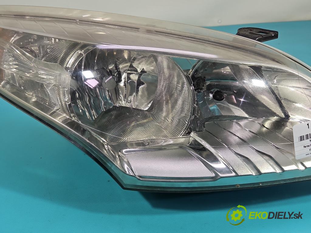 Renault Megane III 2008-2016 1.5 dci 86 HP manual 63 kW 1461 cm3 5- Reflektor: pravý 260100017R (Svetlo predné pravé)
