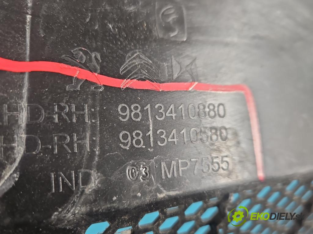 Peugeot 508 II 2018- 1.6 224hp automatic 165 kW 1598 cm3 5- torpédo 9813410880 (Torpédo (plast pod čelným sklom))