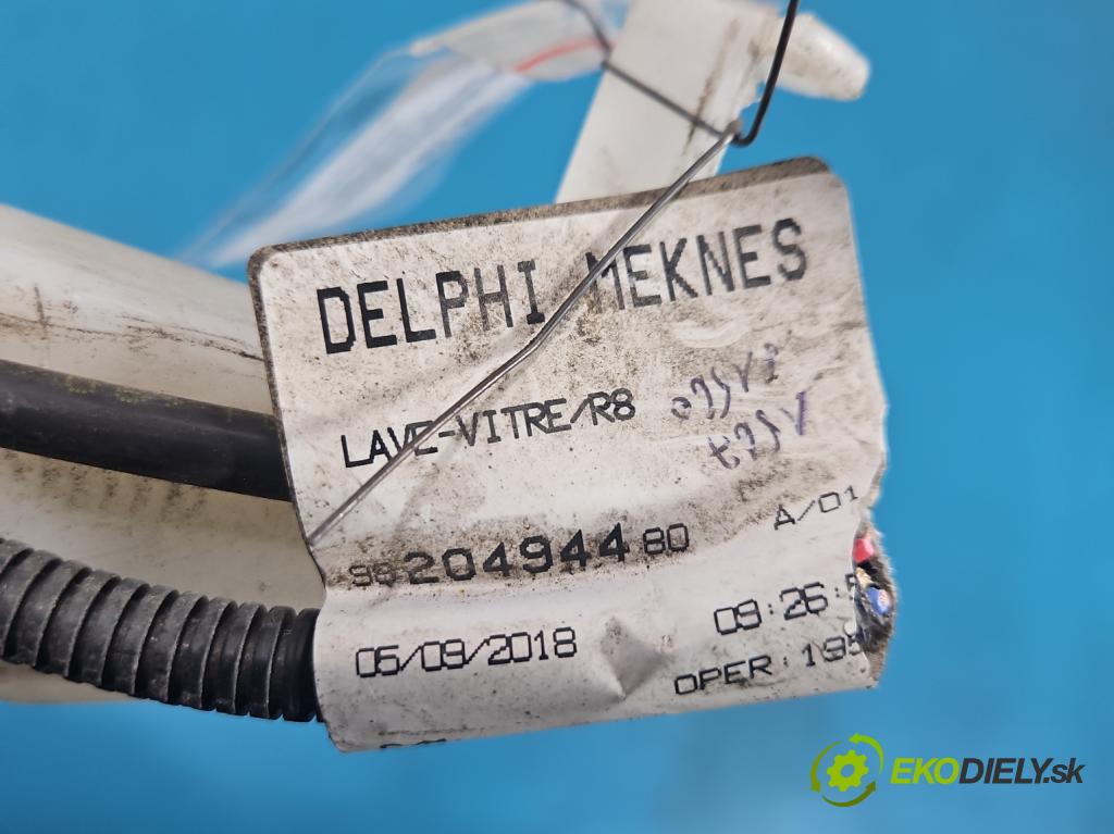 Peugeot 508 II 2018- 1.6 224hp automatic 165 kW 1598 cm3 5- nádržka tekutina: ostrekovačov 9824144080