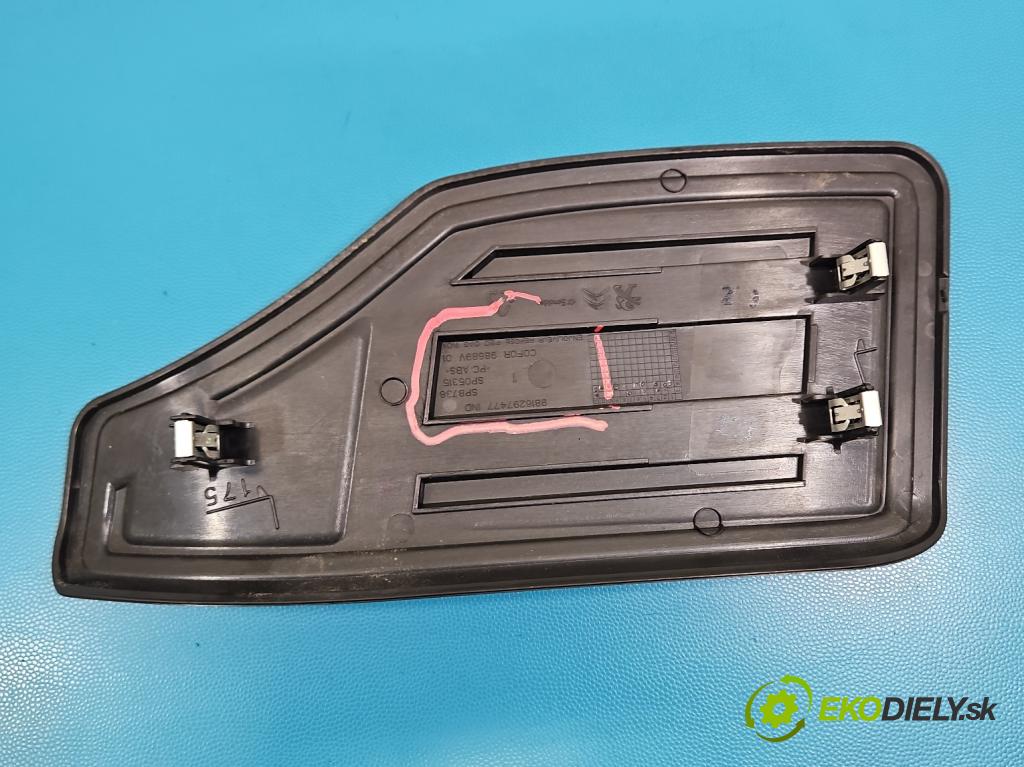 Peugeot 508 II 2018- 1.6 224hp automatic 165 kW 1598 cm3 5- kryt plast 9816297477