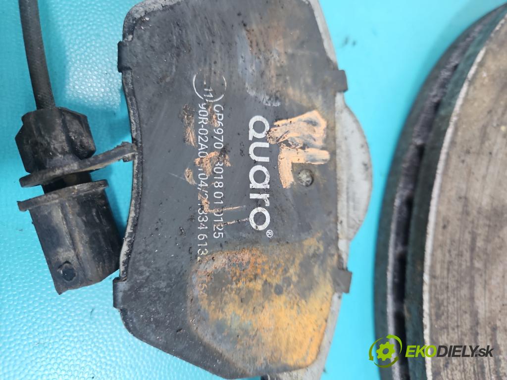 Audi A4 B6 2000-2004 1.9 tdi 116 HP manual 85 kW 1896 cm3 5- Štíty: brzdové predné