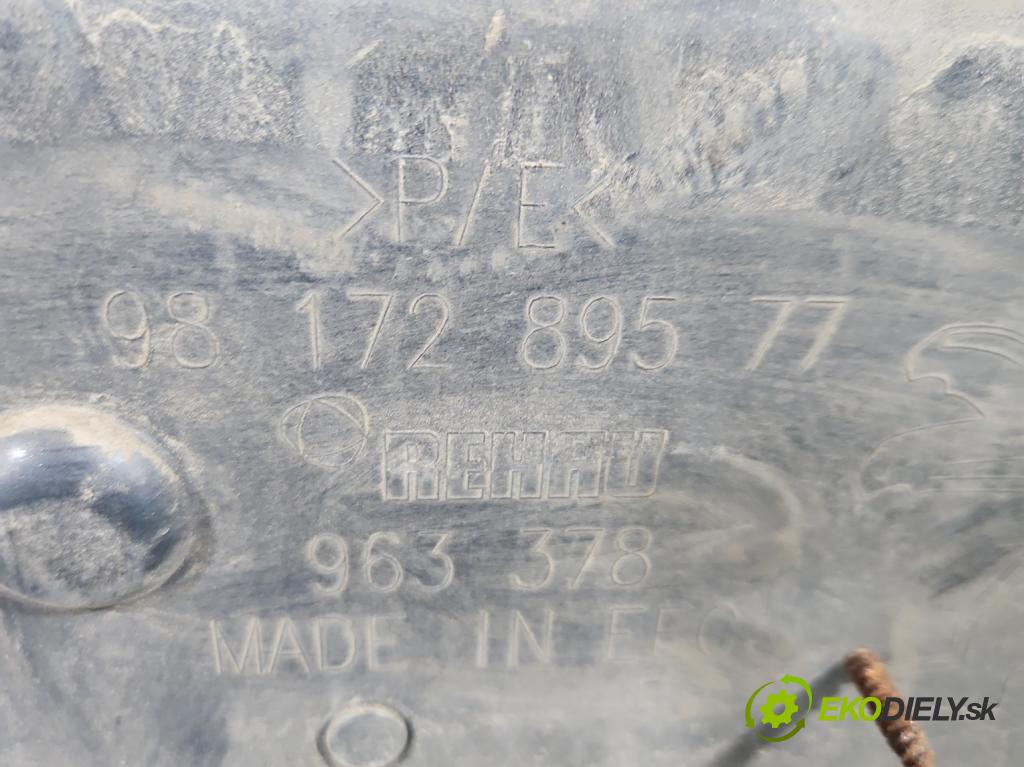 Peugeot 508 II 2018- 1.6 224 hp automatic 165 kW 1598 cm3 5- nárazník zadní 9817289577 (Klika dveří ostatní)