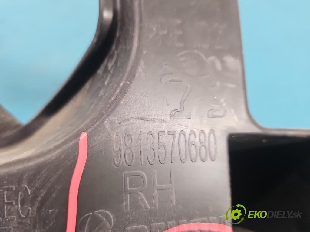 Peugeot 508 II 2018- 1.6 224 hp automatic 165 kW 1598 cm3 5- Boty: nárazníku zadní pravý 9813570680