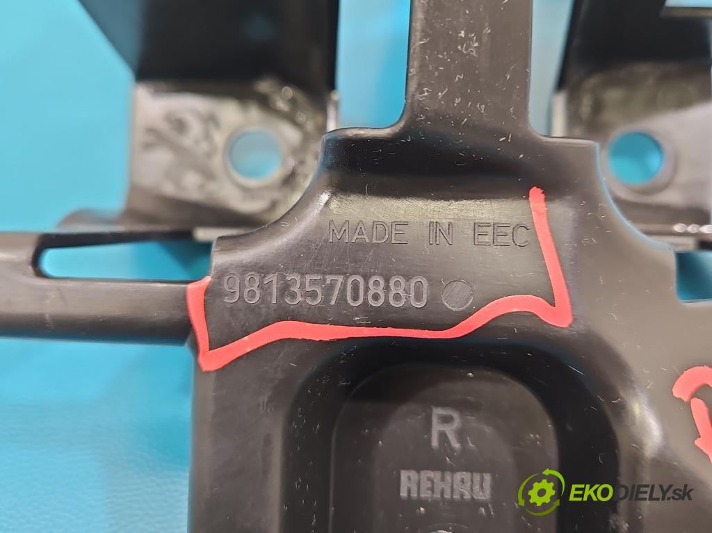 Peugeot 508 II 2018- 1.6 224hp automatic 165 kW 1598 cm3 5- Boty: nárazník zadné pravý 9813570880