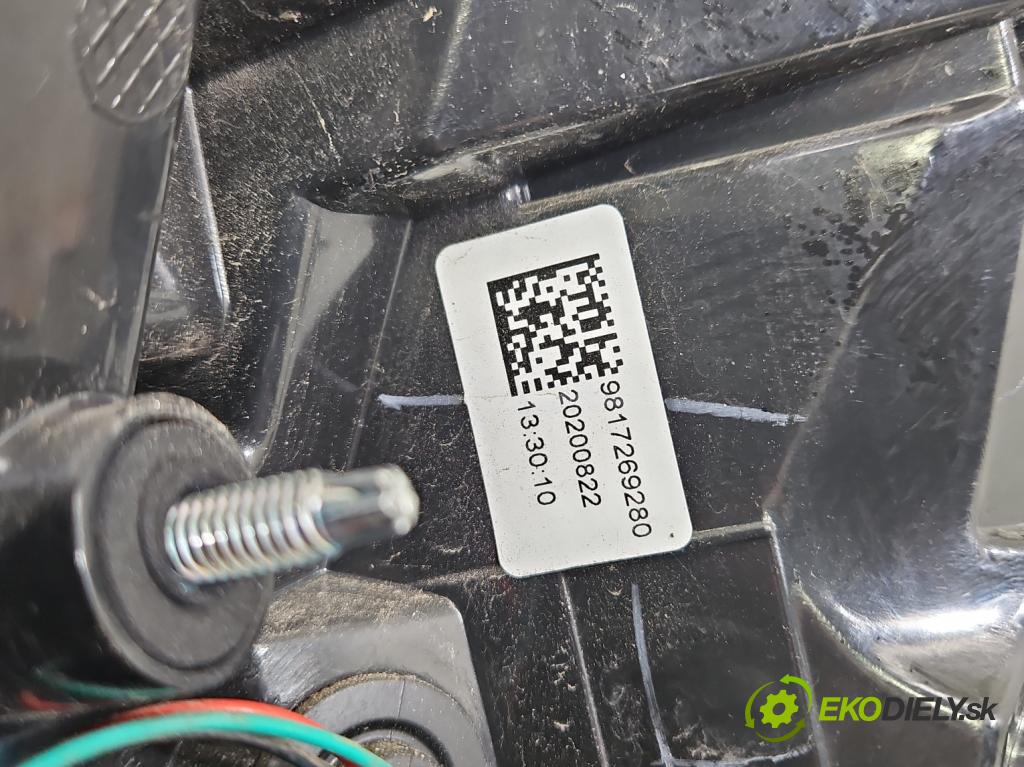 Citroen C5 Aircross 17-25 1.2 T 131 HP manual 96 kW 1199 cm3 5- svetlo / reflektor zadné ľavé 9817269280 (Kľučka dverí ostatné)