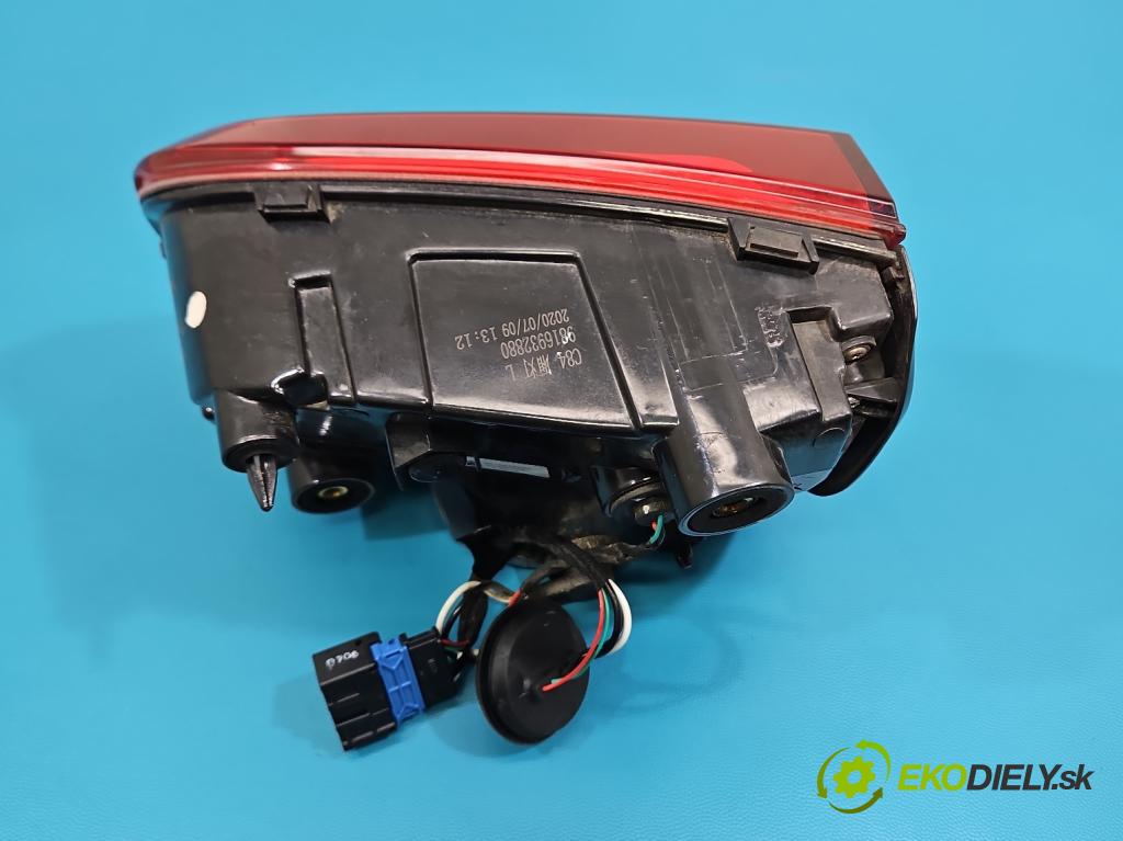 Citroen C5 Aircross 17-25 1.2 T 131 HP manual 96 kW 1199 cm3 5- svetlo / reflektor zadné ľavé 9816932880 (Kľučka dverí ostatné)