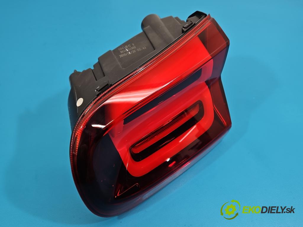 Citroen C5 Aircross 17-25 1.2 T 131 HP manual 96 kW 1199 cm3 5- svetlo / reflektor zadné pravé 9816931980 (Kľučka dverí ostatné)