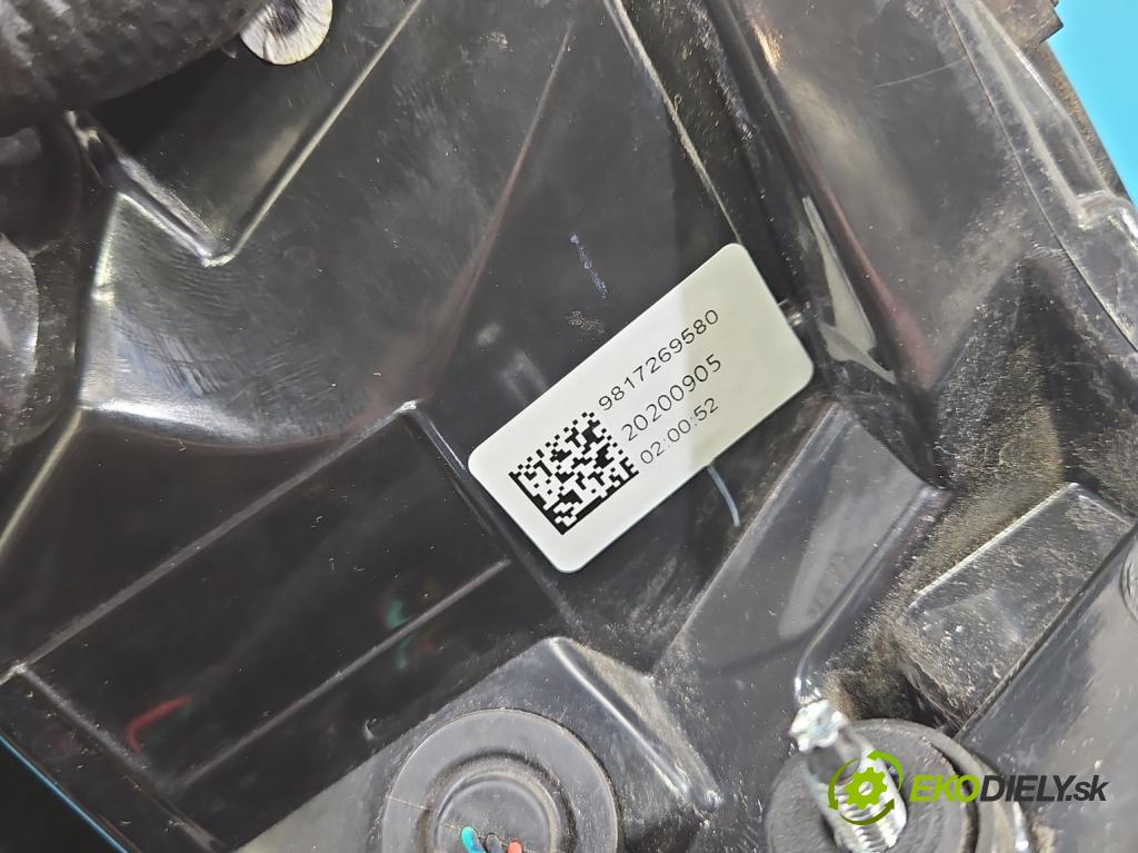 Citroen C5 Aircross 17-25 1.2 T 131 HP manual 96 kW 1199 cm3 5- svetlo / reflektor zadné pravé 9817269580 (Kľučka dverí ostatné)