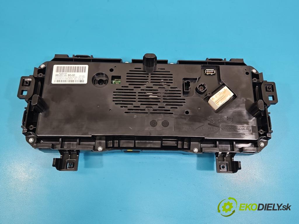 Citroen C5 Aircross 17-25 1.2 T 131 hp manual 96 kW 1199 cm3 5- Přístrojová deska 9839510080 (Přístrojová deska)