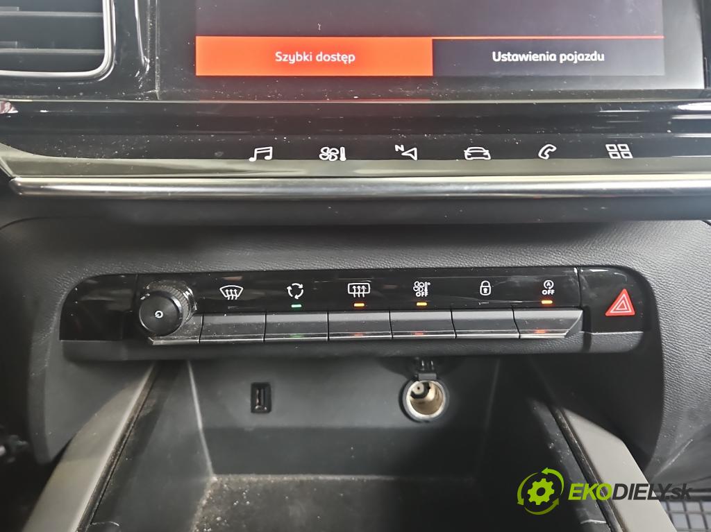 Citroen C5 Aircross 17-25 1.2 T 131 HP manual 96 kW 1199 cm3 5- panel kúrenia 9828018177