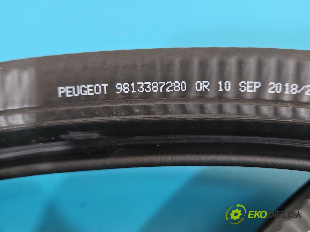 Peugeot 508 II 2018- 1.6 224hp automatic 165 kW 1598 cm3 5- Těsnění: dvere predné pravé 9813387280