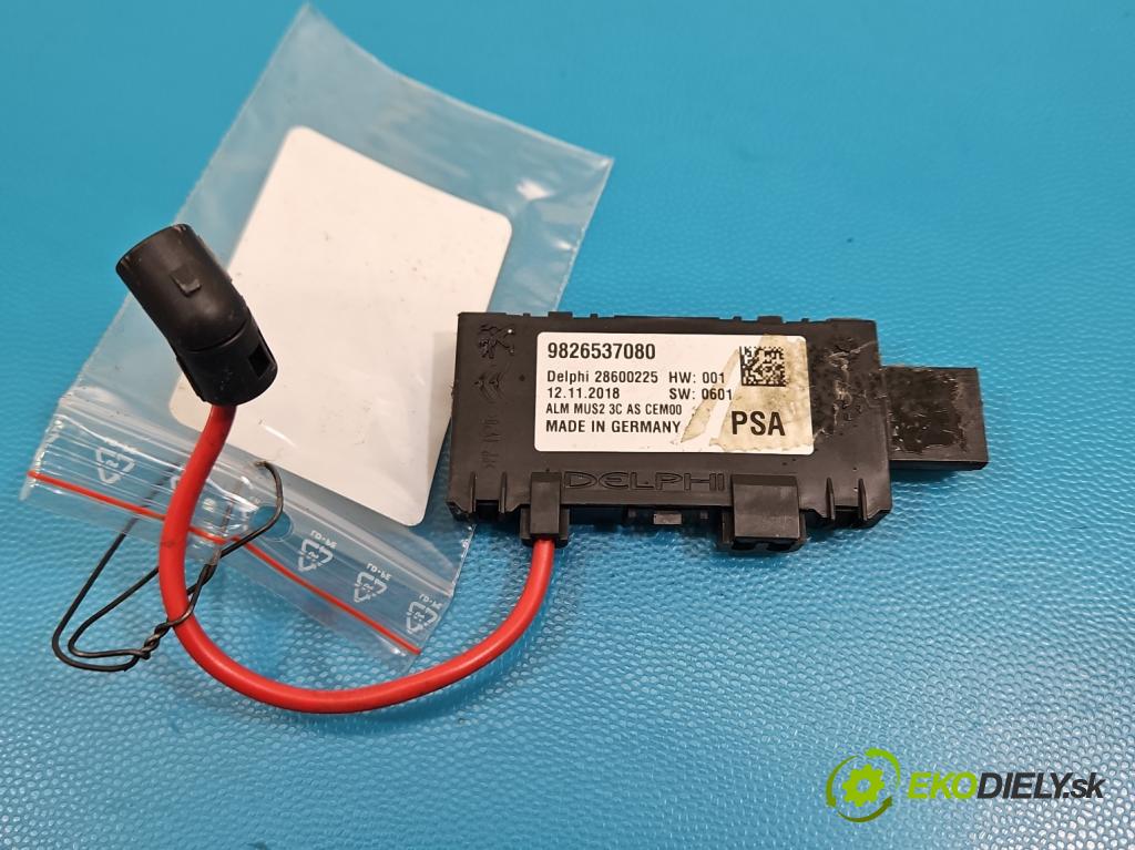 Peugeot 508 II 2018- 1.6 224hp automatic 165 kW 1598 cm3 5- riadiaca jednotka ostatné 9826537080