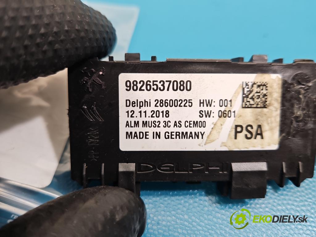 Peugeot 508 II 2018- 1.6 224hp automatic 165 kW 1598 cm3 5- riadiaca jednotka ostatné 9826537080