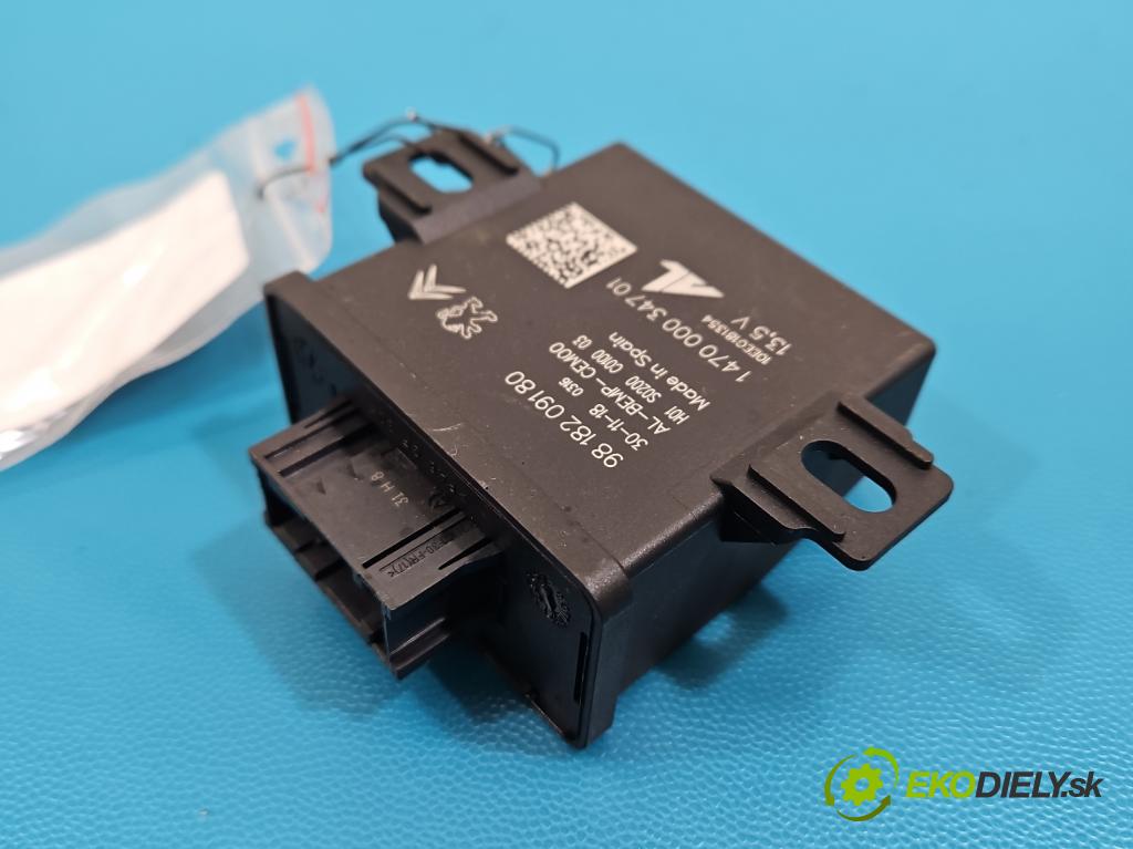 Peugeot 508 II 2018- 1.6 224 hp automatic 165 kW 1598 cm3 5- řídící jednotka 9818209180