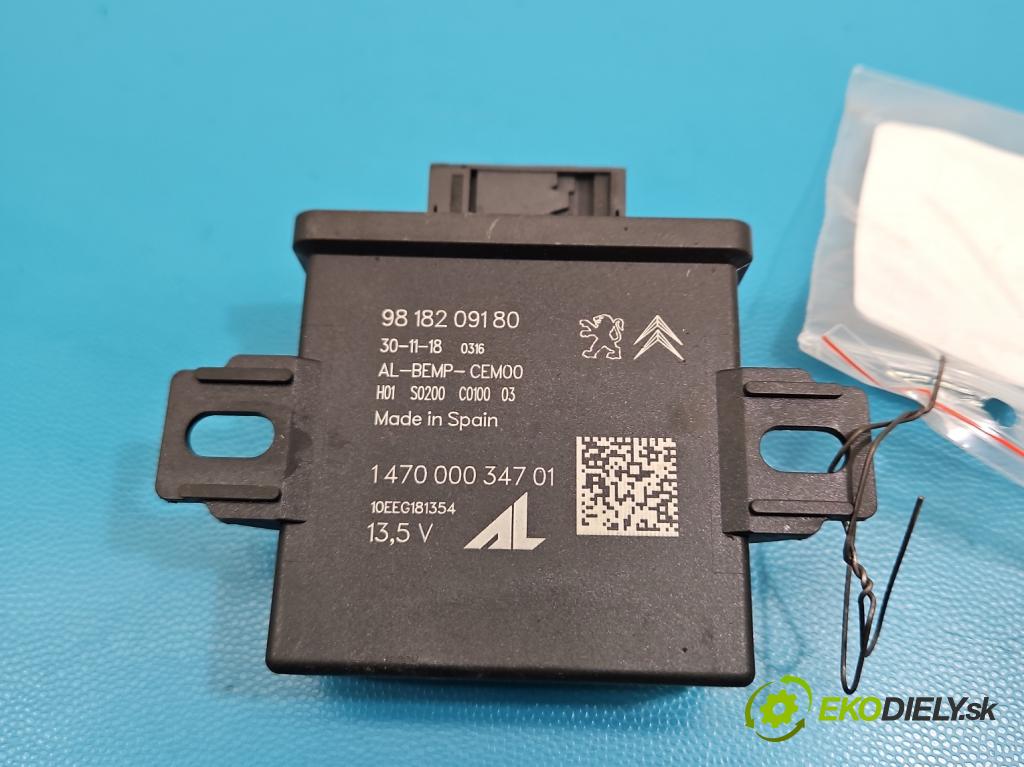 Peugeot 508 II 2018- 1.6 224hp automatic 165 kW 1598 cm3 5- riadiaca jednotka ostatné 9818209180